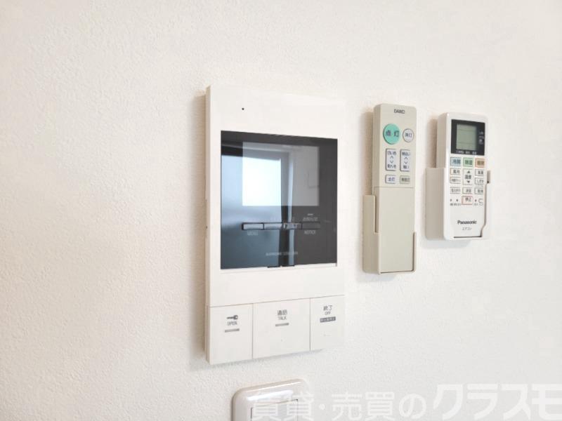 セキュリティ　来訪者が確認できるモニターホン♪