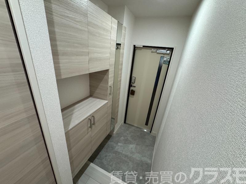 玄関　トールタイプのシューズボックスあり♪