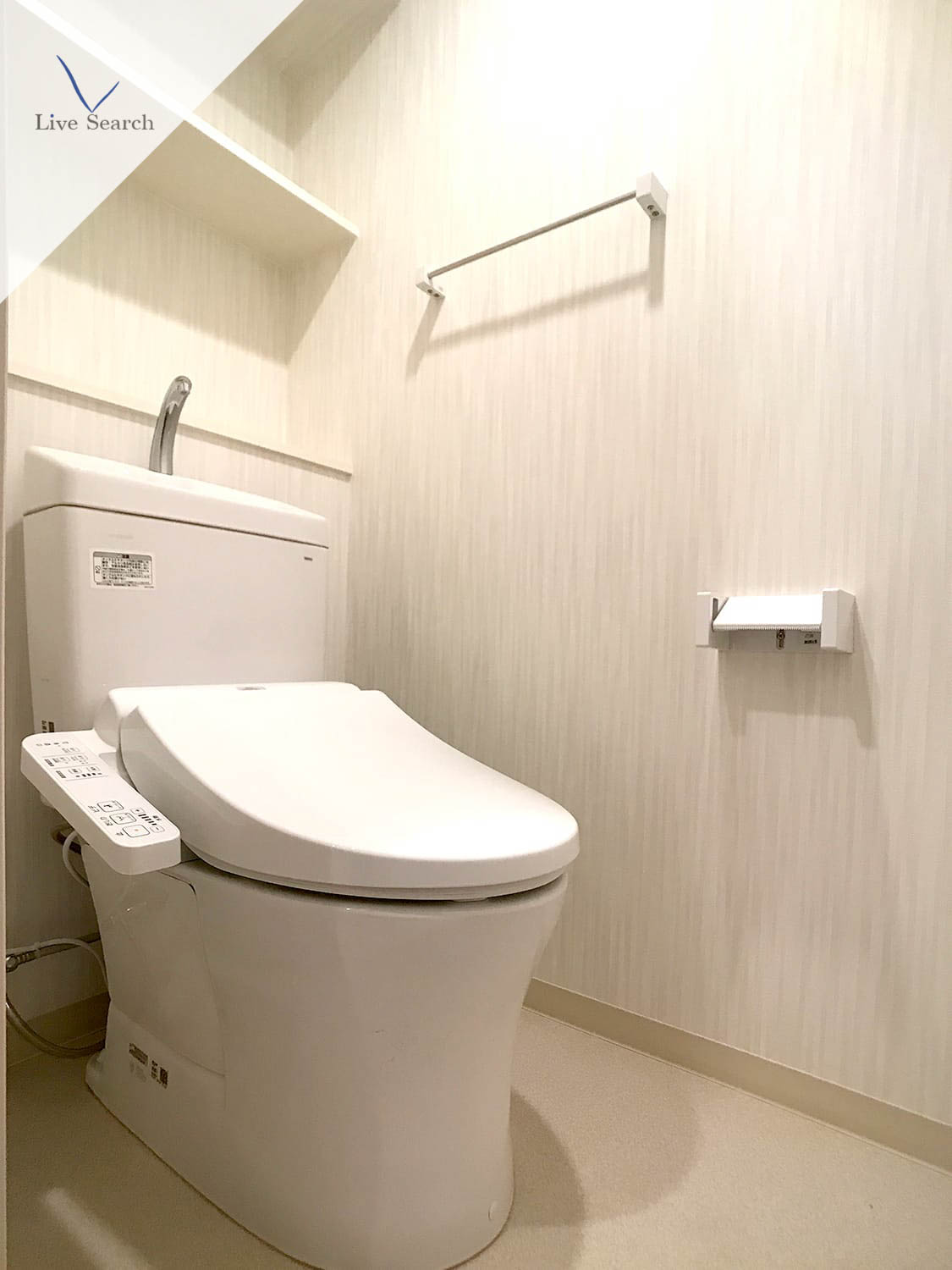 トイレ　清潔感のあるトイレです