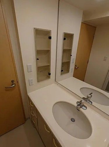 洗面設備　写真は同タイプ住居です