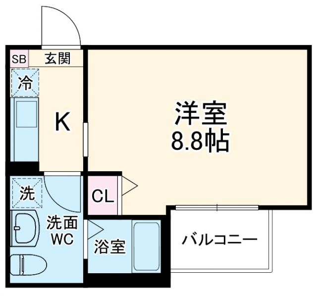 ソレイユM船橋の間取り写真