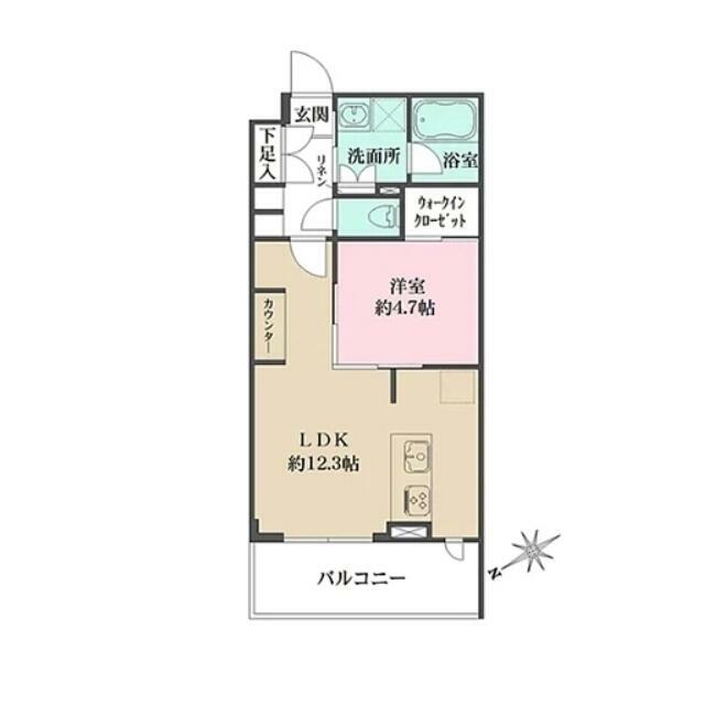ACPレジデンス文京春日 部屋番号:409の間取り写真