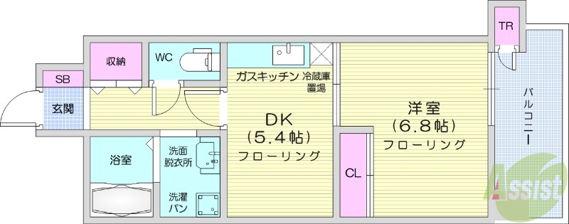 リーブル25の間取り写真