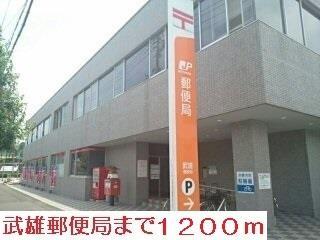 郵便局　武雄郵便局（郵便局）まで1200m