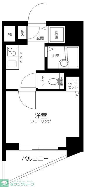 スカイコート後楽園第5の間取り写真
