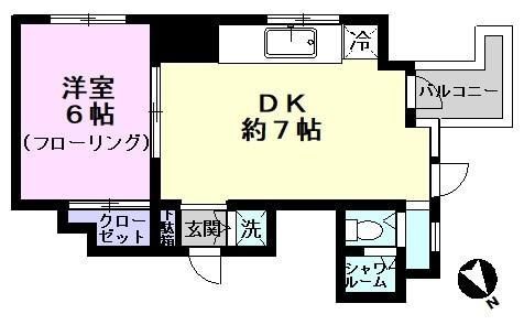 サン・ムーン石原の間取り写真