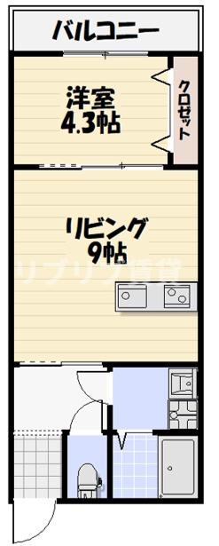 Lyk貝塚の間取り写真