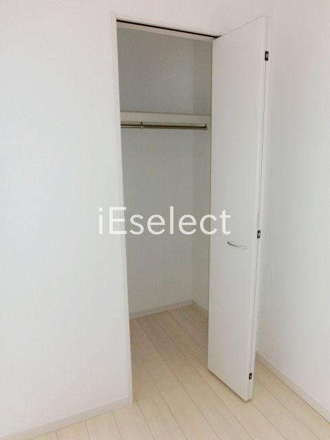 収納　使いやすいクローゼットタイプ。
