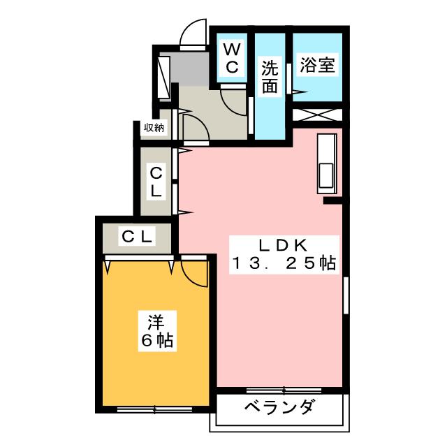ヴィラーレの間取り写真