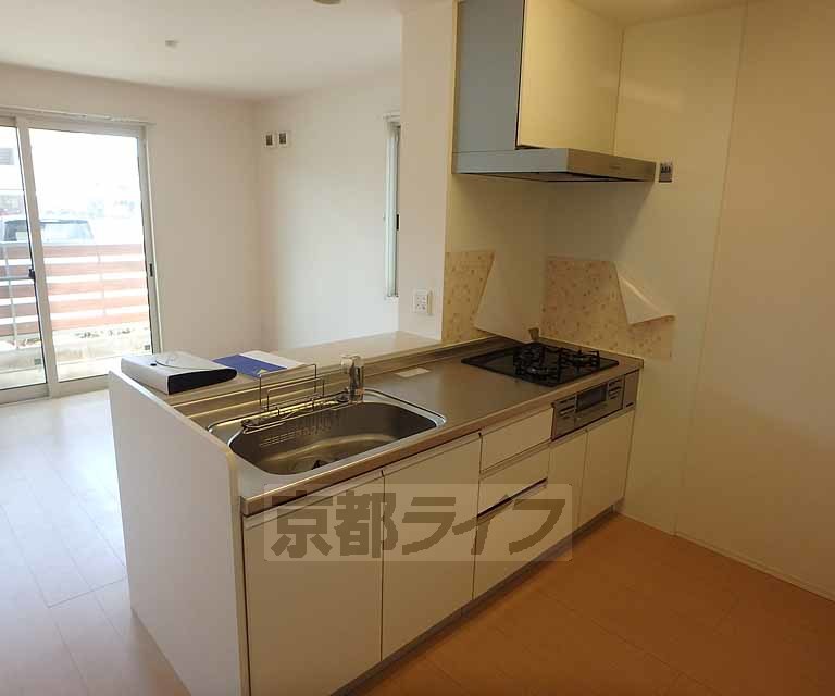 キッチン　カウンターキッチンになってます