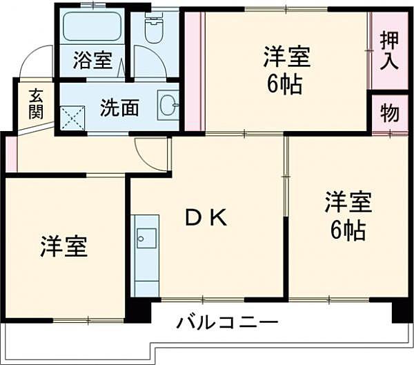 レジェンド金沢の間取り写真