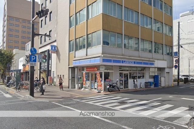 コンビニ　ローソン 岡山中央店（コンビニ）まで438m