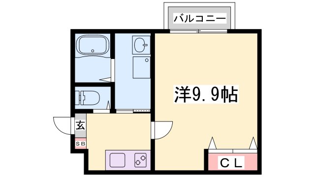 エヌエムサンカンテキャトフA棟の間取り写真