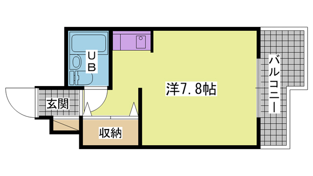 学が丘カレッジハイツの間取り写真
