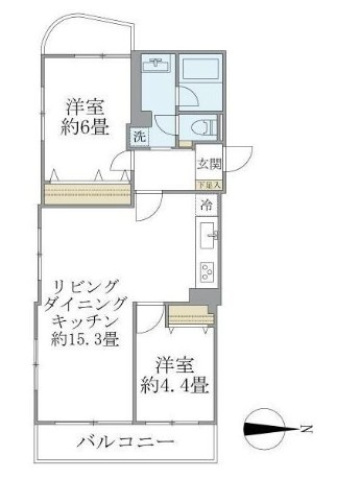 ブライトテラスT.Y.Tの間取り写真