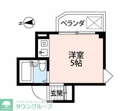プリティハウスの間取り写真