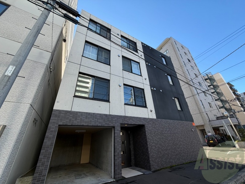 建物外観　札幌市西区琴似一条「ベルフルール琴似」