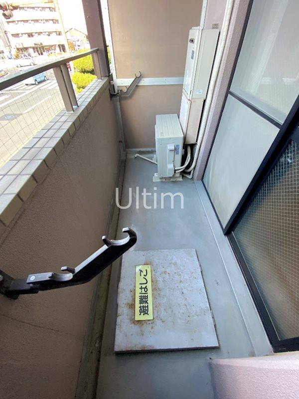バルコニー　別の部屋の写真