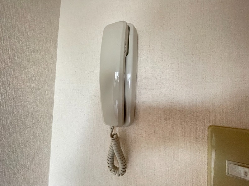 セキュリティ　インターホンもございます。