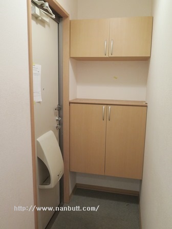 玄関　シューズボックス付き玄関