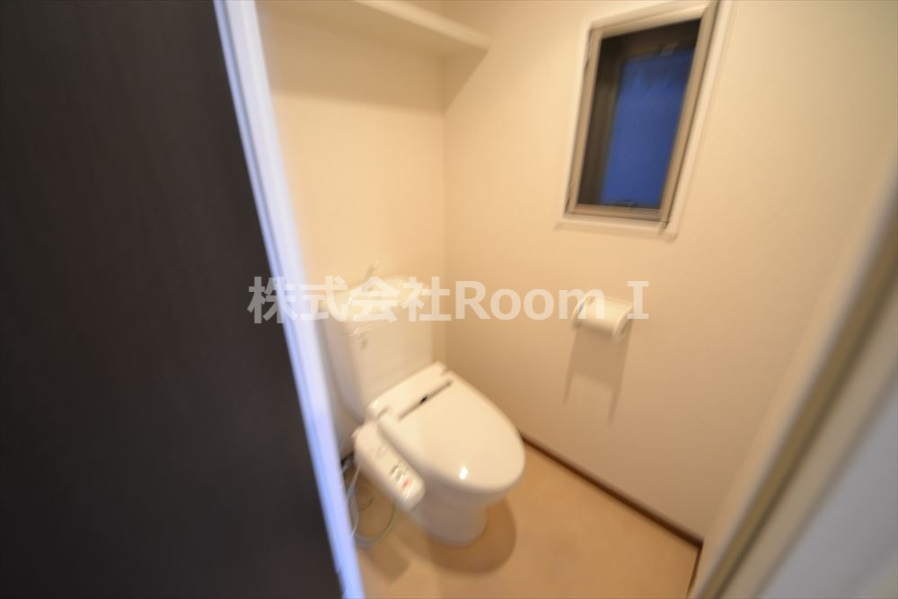 トイレ　ゆったりとした空間のトイレです
