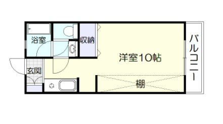 鹿児島市武のマンションの間取り