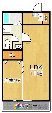 パインハイツIIの間取り