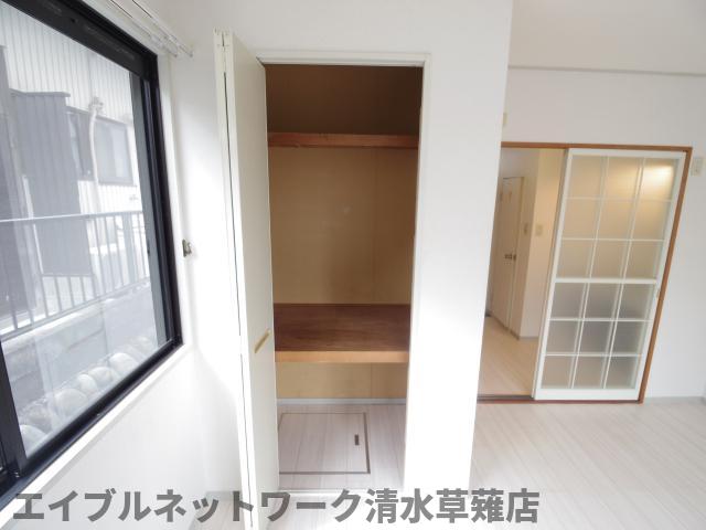 収納　収納スペース豊富です