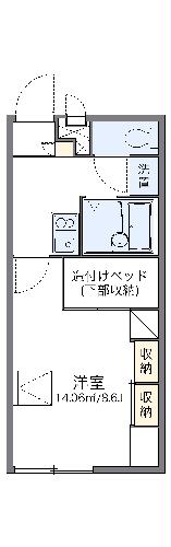 レオパレスアクシスの間取り