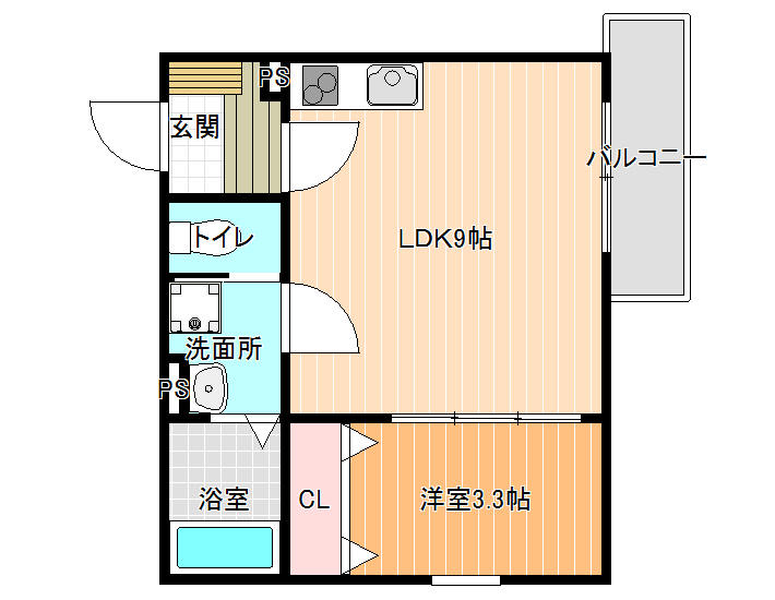 F+style柏原・田辺の間取り