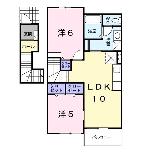 サンリットコートＣの間取り