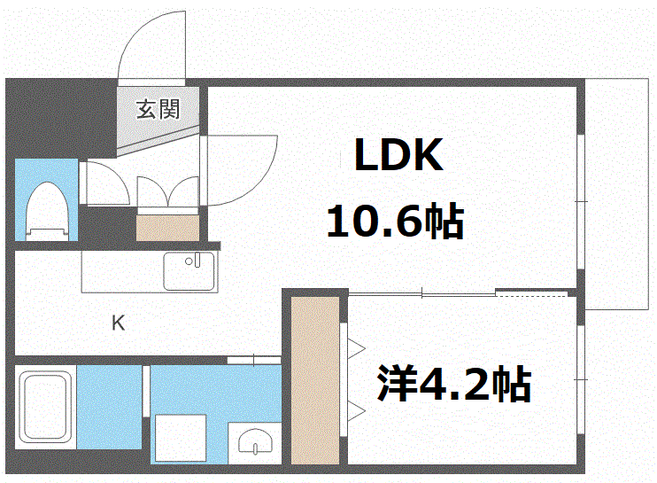 マーカスノースミラーの間取り