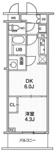 LIME RESIDENCE HIKIFUNEの間取り