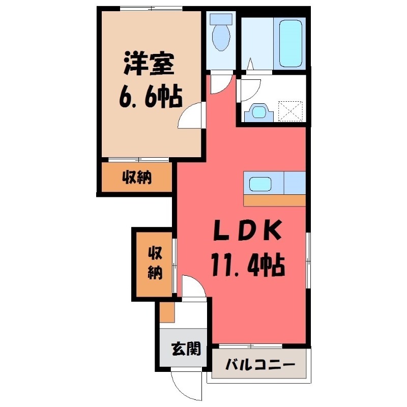 サンヴィレッジ IIの間取り