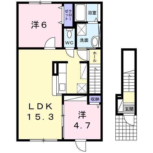 レガーレIIの間取り