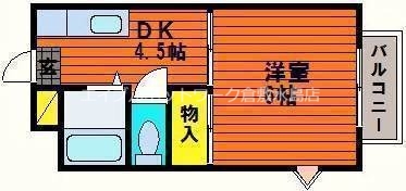 CASA茶屋町の間取り