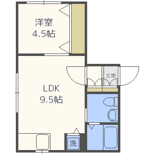 タカラノースデュオの間取り