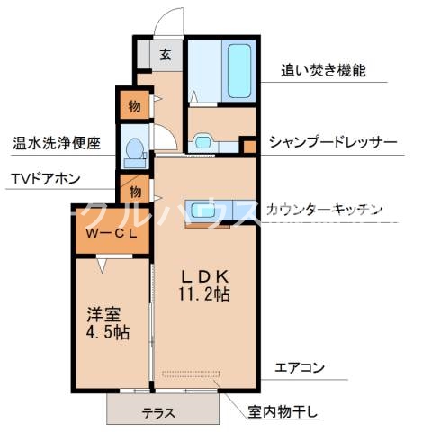 ヴェルドミール・大山IIの間取り