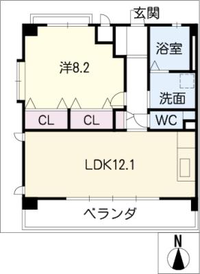 コンフォートの間取り