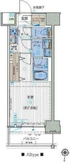 オーキッドレジデンス森下の間取り