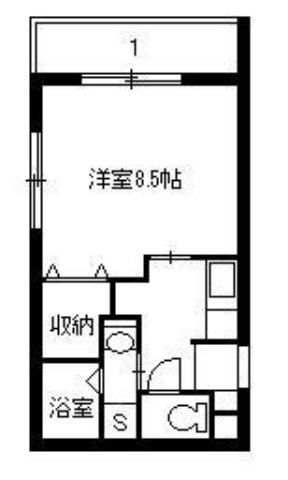 【鹿児島市鴨池のマンションの間取り】