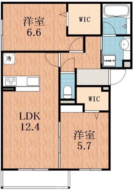 The Abenoの間取り