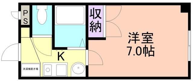 和歌山市狐島のマンションの間取り