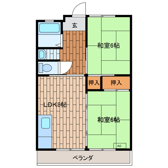 メゾン石井の間取り