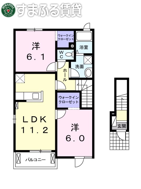 ベラルーナの間取り