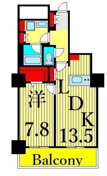 ロイヤルパークスタワー南千住の間取り