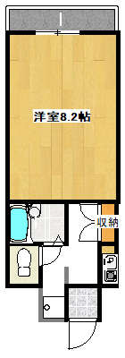 加古川市平岡町新在家のマンションの間取り