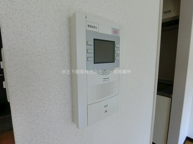 セキュリティ　訪問者の顔を確認することができます