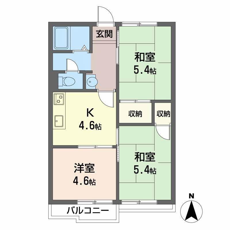 フォーラム26　Ａ棟の間取り