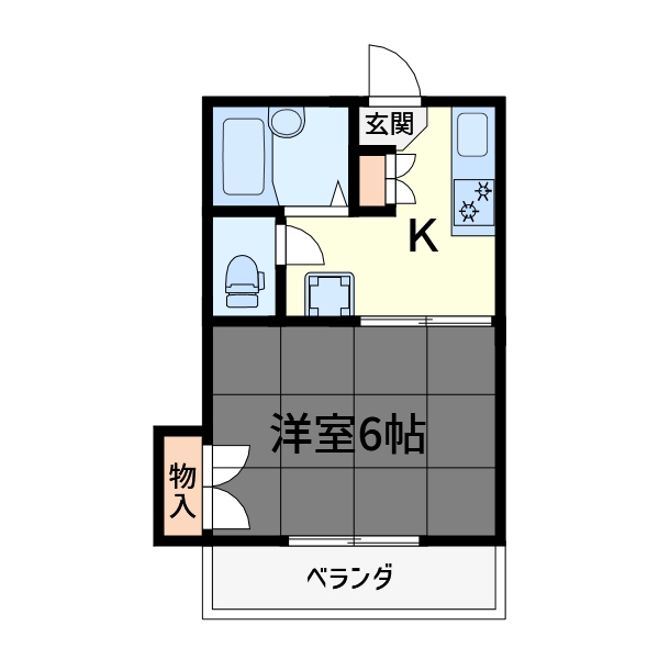 ハイツエリートの間取り